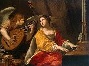 Jacques Blanchard Saint Cecilia oil painting artist